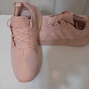 Girl's Pink Adidas Sneakers